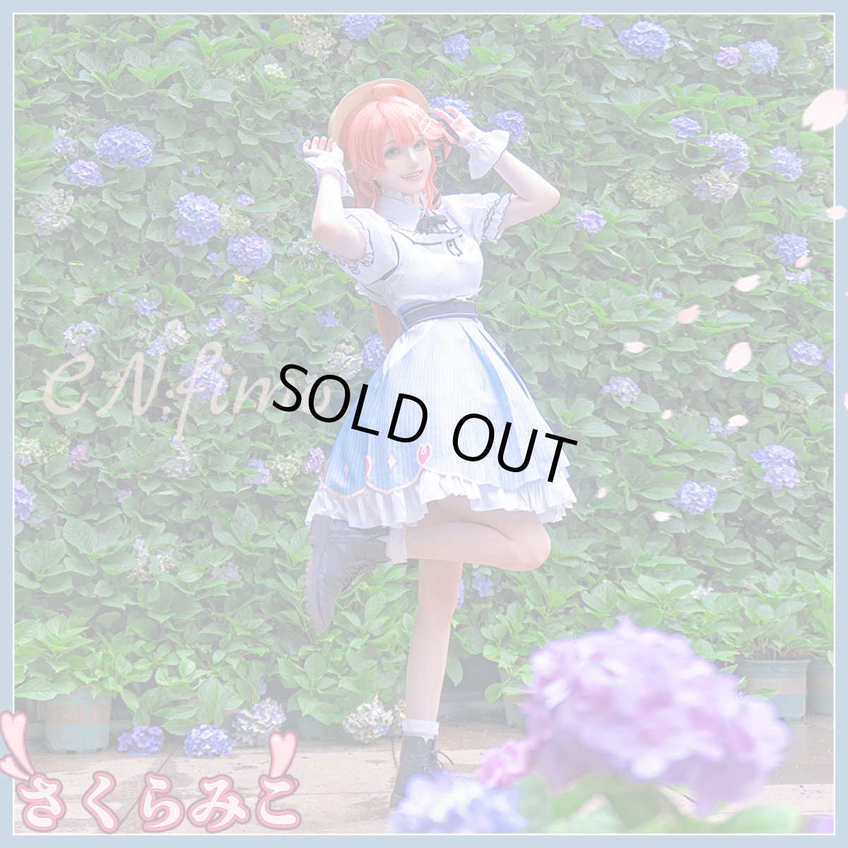 画像2: 「一部在庫」バーチャルYouTuber　Vtuber　さくらみこ　2024誕生日記念衣装　コスプレ衣装 (2)