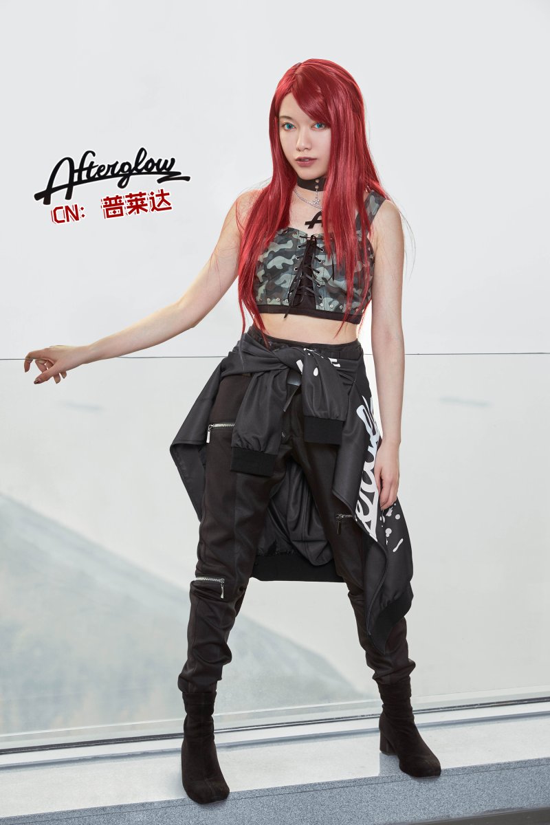 画像4: BanG Dream!（バンドリ！）　Afterglow　セカンドキービジュアル　グロウアップロック　全員　コートのみ　青葉モカ｜上原 ひまり｜宇田川 巴｜羽沢 つぐみ｜美竹 蘭　コスプレ衣装 (4)