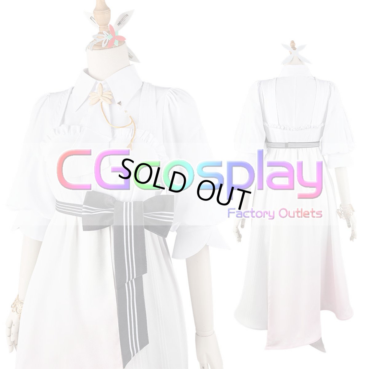 画像5: 「一部在庫」バーチャルYouTuber　Vtuber　AZKi（あずき）　4th衣装　コスプレ衣装 (5)