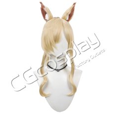 画像1: ブルーアーカイブ　尾刃カンナ（水着）　コスプレウィッグ　コスプレ衣装 (1)