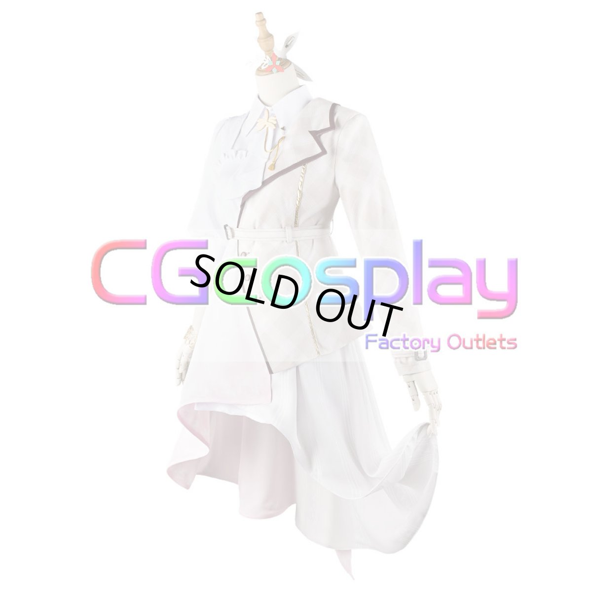 画像2: 「一部在庫」バーチャルYouTuber　Vtuber　AZKi（あずき）　4th衣装　コスプレ衣装 (2)