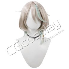 画像1: バーチャルYouTuber　VTuber　セシリア・イマーグリーン　Cecilia Immergreen　コスプレウィッグ　コスプレ衣装 (1)
