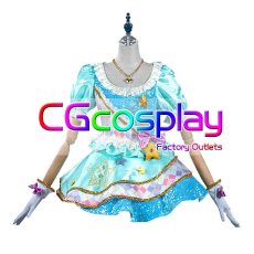 画像1: アイカツスターズ!　白鳥ひめ　スクールドレス　コスプレ衣装 (1)