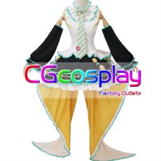 画像1: Vocaloid　初音ミク x Dairy Queen コラボ　コスプレ衣装 (1)