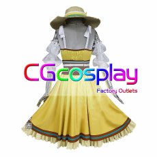 画像3: プロジェクトセカイ カラフルステージ！ feat. 初音ミク　白石杏　優しい記憶　Loving Sunflower　小豆沢こはね　レモネードで一休み♪　コスプレ衣装 (3)