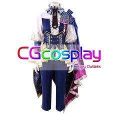 画像1: プロジェクトセカイ カラフルステージ！ feat. 初音ミク　Crown of Suitガチャ　キング・オブ・スペード　高みへ手を伸ばして　天馬司　コスプレ衣装 (1)