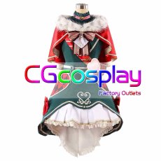 画像1: プロジェクトセカイ カラフルステージ！ feat. 初音ミク　Crown of Suitガチャ　クイーン・オブ・ハート　憧れに向かって　草薙寧々　コスプレ衣装 (1)