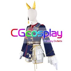 画像5: 「一部在庫」ウマ娘プリティーダービー　カルストンライトオ　勝負服　コスプレ衣装 (5)