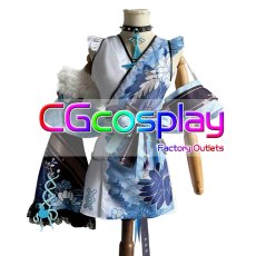 画像3: バーチャルYouTuber　VTuber　Mococo Abyssgard (モココ・アビスガード)　Fuwawa Abyssgard (フワワ・アビスガード)　正月衣装　コスプレ衣装 (3)