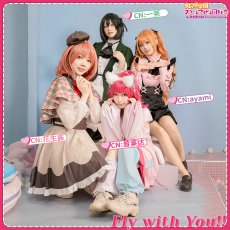 画像1: 「一部在庫」虹ヶ咲学園スクールアイドル同好会　5th　「Fly with You!!」　三船栞子　上原歩夢　近江彼方　天王寺璃奈　コスプレ衣装 (1)