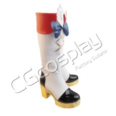 画像3: アイカツ!　星宮いちご　四ツ星学園　S4制服　コスプレ靴/ブーツ　コスプレ衣装 (3)