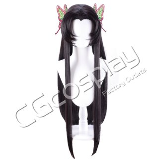 鬼滅の刃 神崎アオイ コスプレウィッグ コスプレ衣装