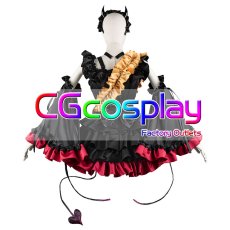 画像8: 「一部在庫」VOCALOID Synthesizer V　重音テト　ハロウィン衣装　コスプレ衣装　カボチャ飾り追加可 (8)