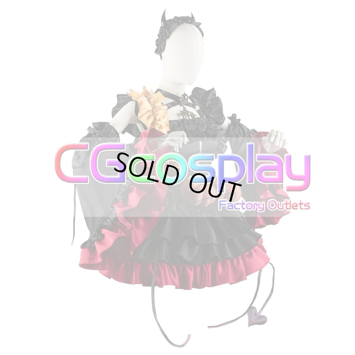 画像6: 「一部在庫」VOCALOID Synthesizer V　重音テト　ハロウィン衣装　コスプレ衣装　カボチャ飾り追加可 (6)