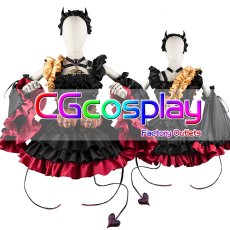 画像4: 「一部在庫」VOCALOID Synthesizer V　重音テト　ハロウィン衣装　コスプレ衣装　カボチャ飾り追加可 (4)