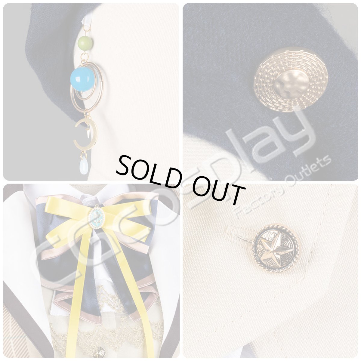 画像13: 「一部在庫」ウマ娘プリティーダービー　ネオユニヴァース　Like-“ZEER”　コスプレ衣装 (13)