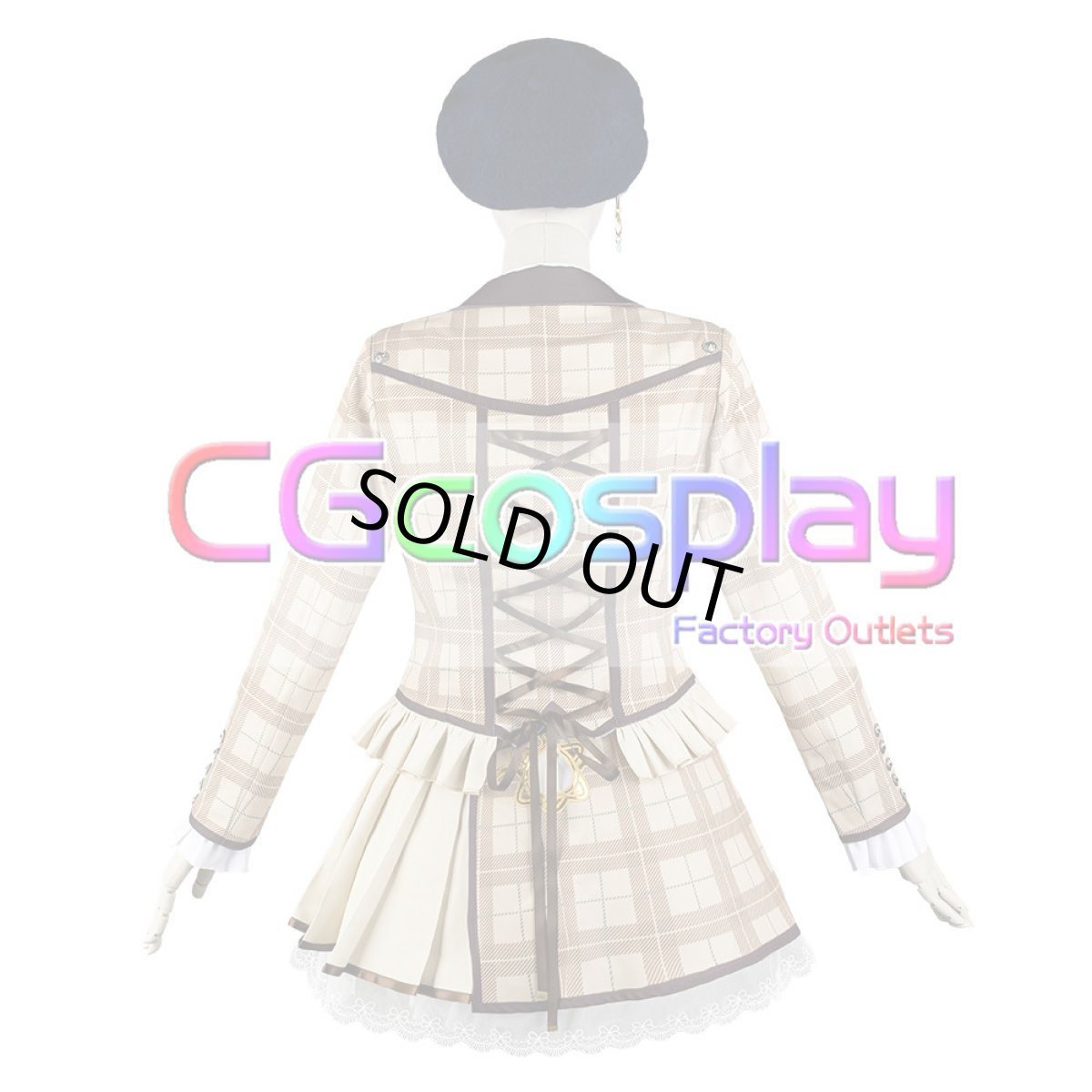 画像8: 「一部在庫」ウマ娘プリティーダービー　ネオユニヴァース　Like-“ZEER”　コスプレ衣装 (8)