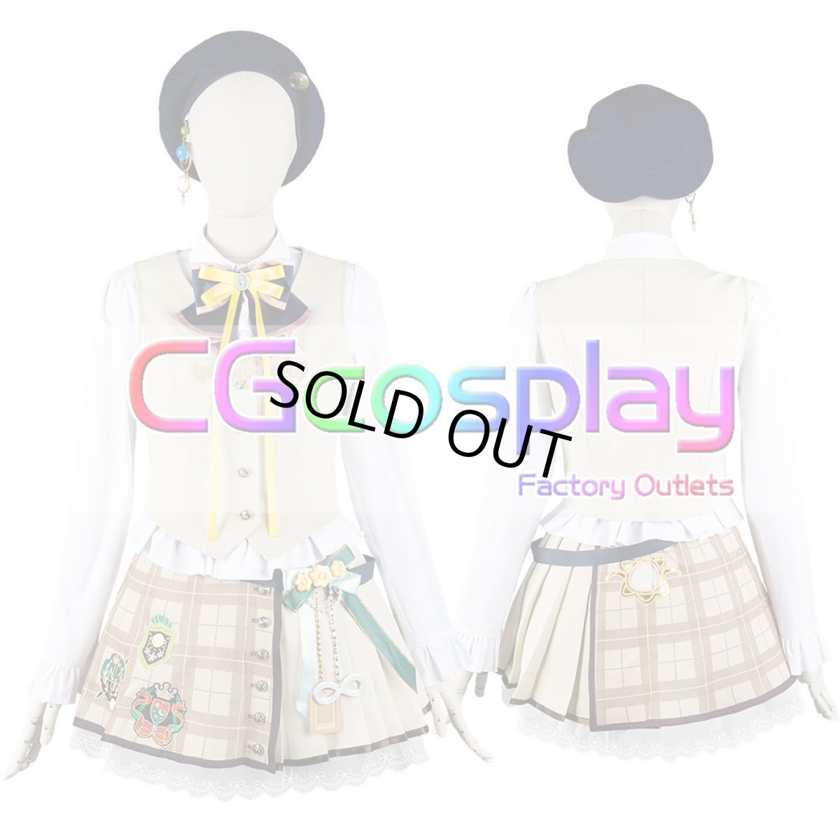 画像9: 「一部在庫」ウマ娘プリティーダービー　ネオユニヴァース　Like-“ZEER”　コスプレ衣装 (9)