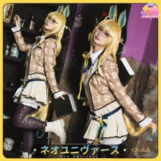 画像3: 「一部在庫」ウマ娘プリティーダービー　ネオユニヴァース　Like-“ZEER”　コスプレ衣装 (3)