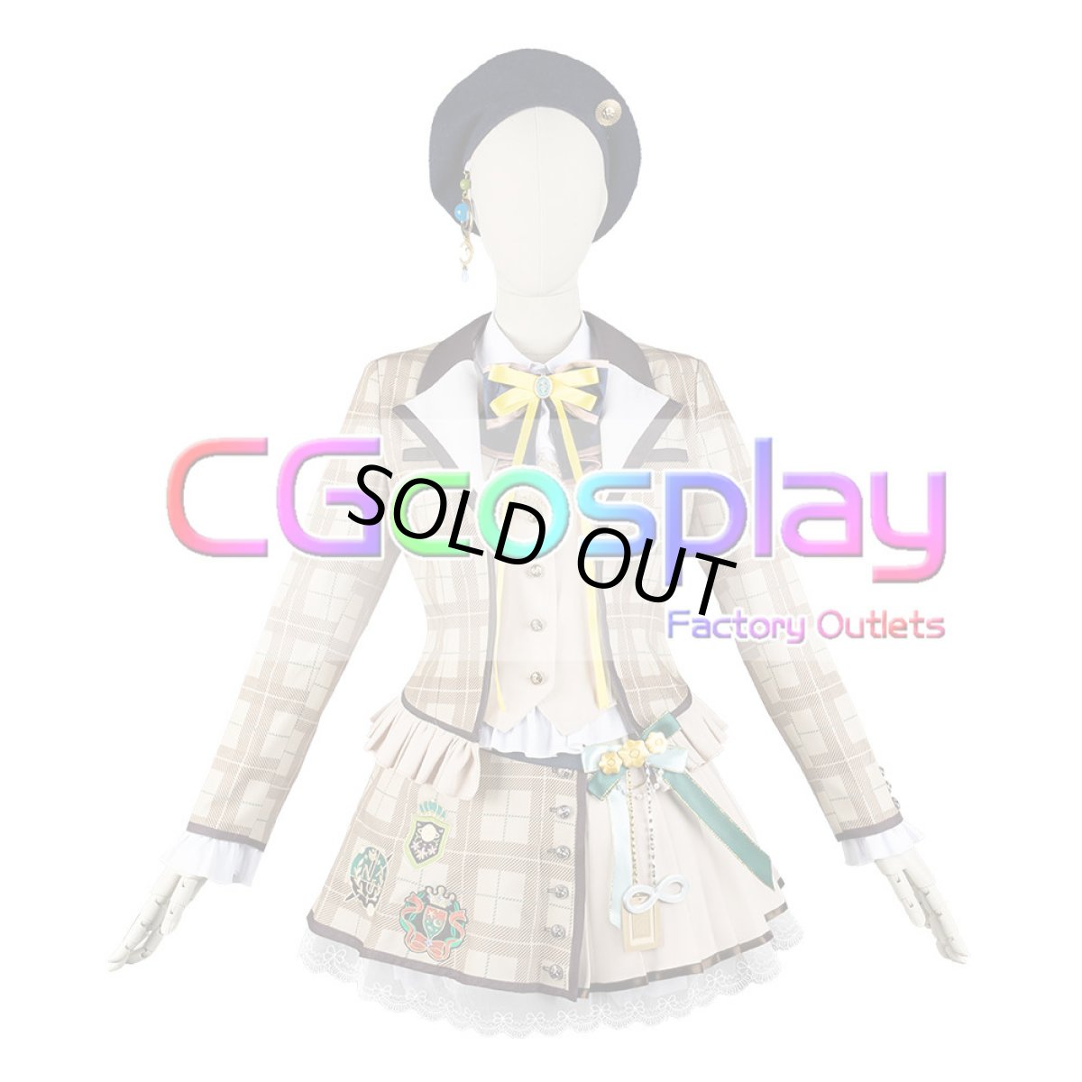 画像6: 「一部在庫」ウマ娘プリティーダービー　ネオユニヴァース　Like-“ZEER”　コスプレ衣装 (6)