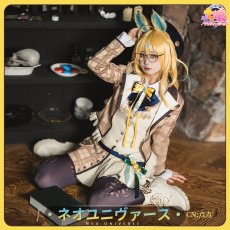 画像1: 「一部在庫」ウマ娘プリティーダービー　ネオユニヴァース　Like-“ZEER”　コスプレ衣装 (1)