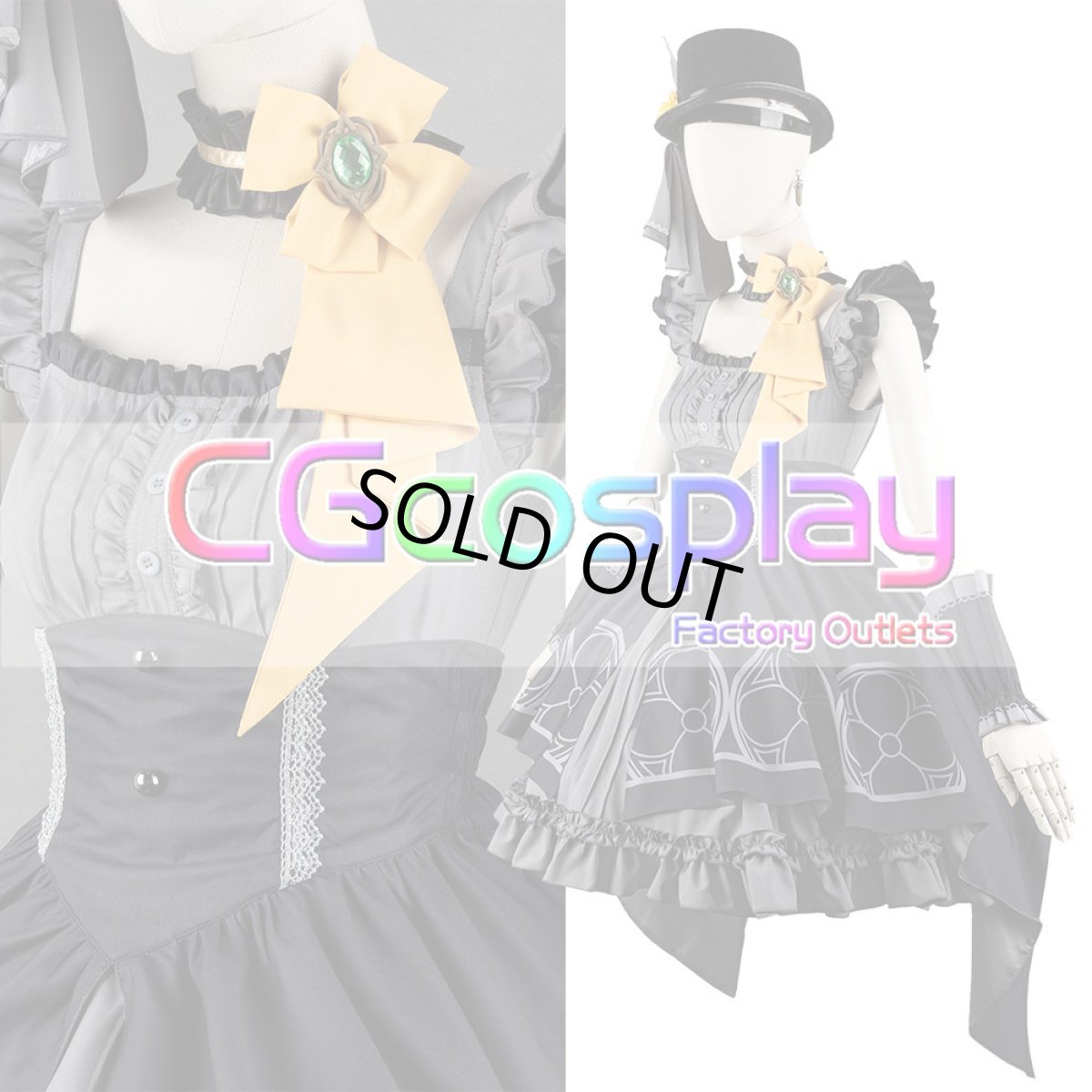 画像7: 「一部在庫」ブルーアーカイブ　マリー（アイドル）　伊落マリー コスプレ衣装　ヘイロー追加可 (7)