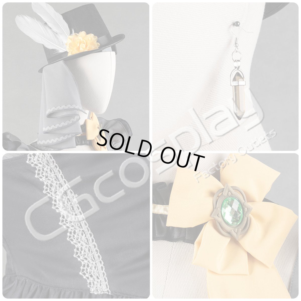 画像13: 「一部在庫」ブルーアーカイブ　マリー（アイドル）　伊落マリー コスプレ衣装　ヘイロー追加可 (13)