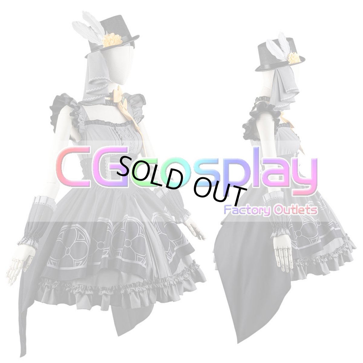 画像8: 「一部在庫」ブルーアーカイブ　マリー（アイドル）　伊落マリー コスプレ衣装　ヘイロー追加可 (8)