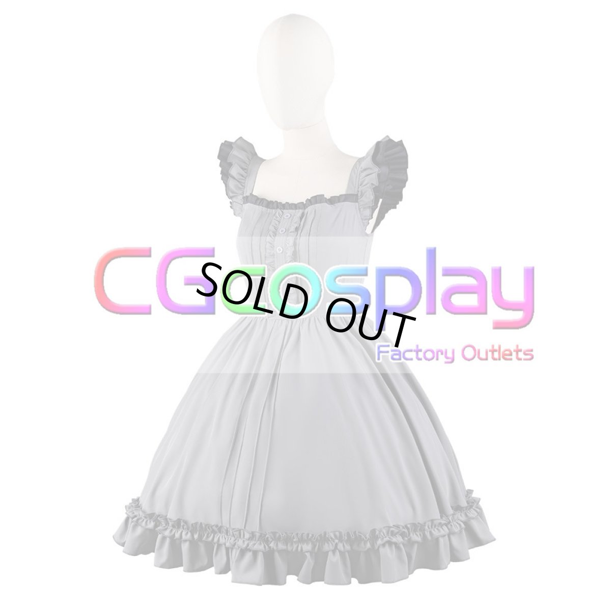 画像10: 「一部在庫」ブルーアーカイブ　マリー（アイドル）　伊落マリー コスプレ衣装　ヘイロー追加可 (10)