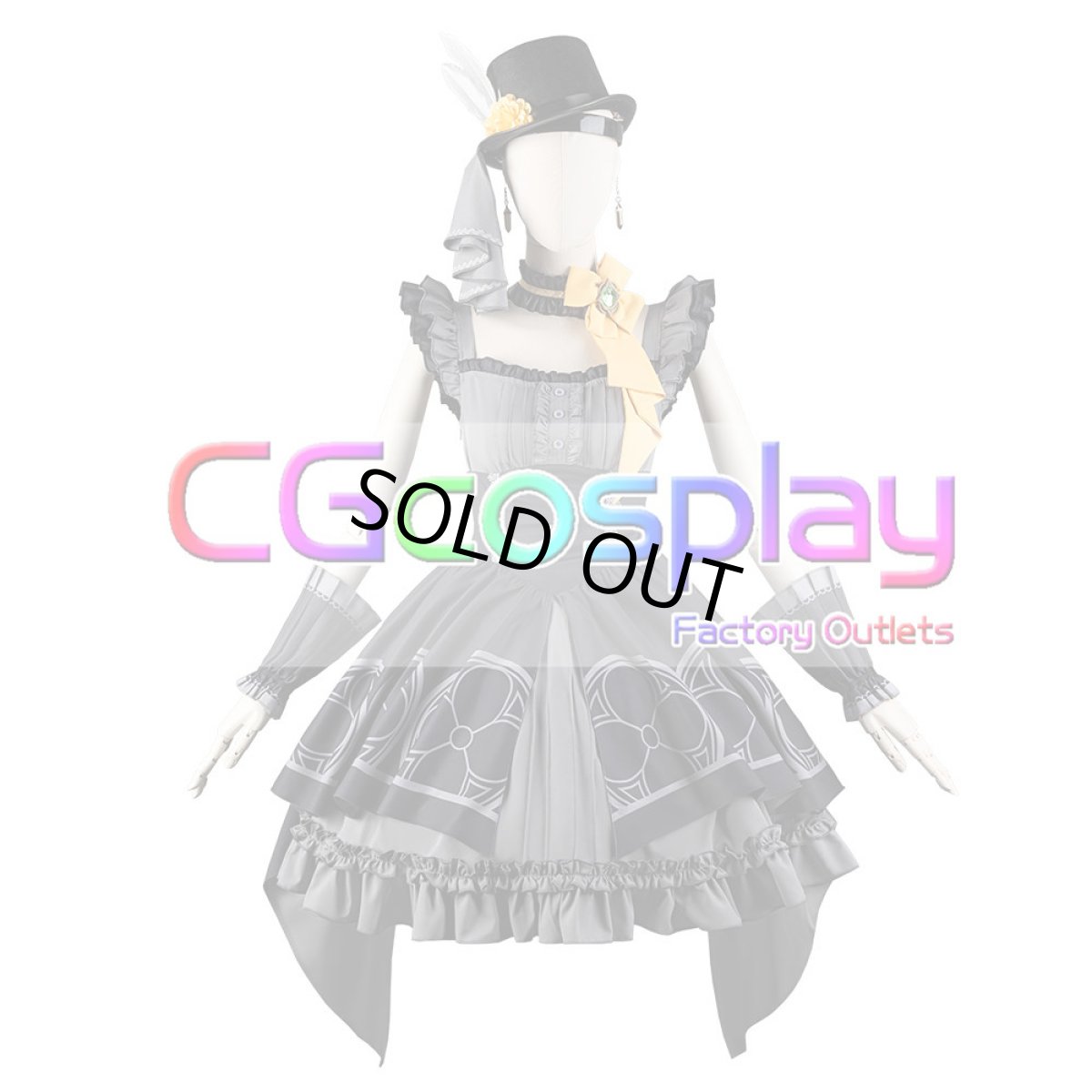 画像5: 「一部在庫」ブルーアーカイブ　マリー（アイドル）　伊落マリー コスプレ衣装　ヘイロー追加可 (5)