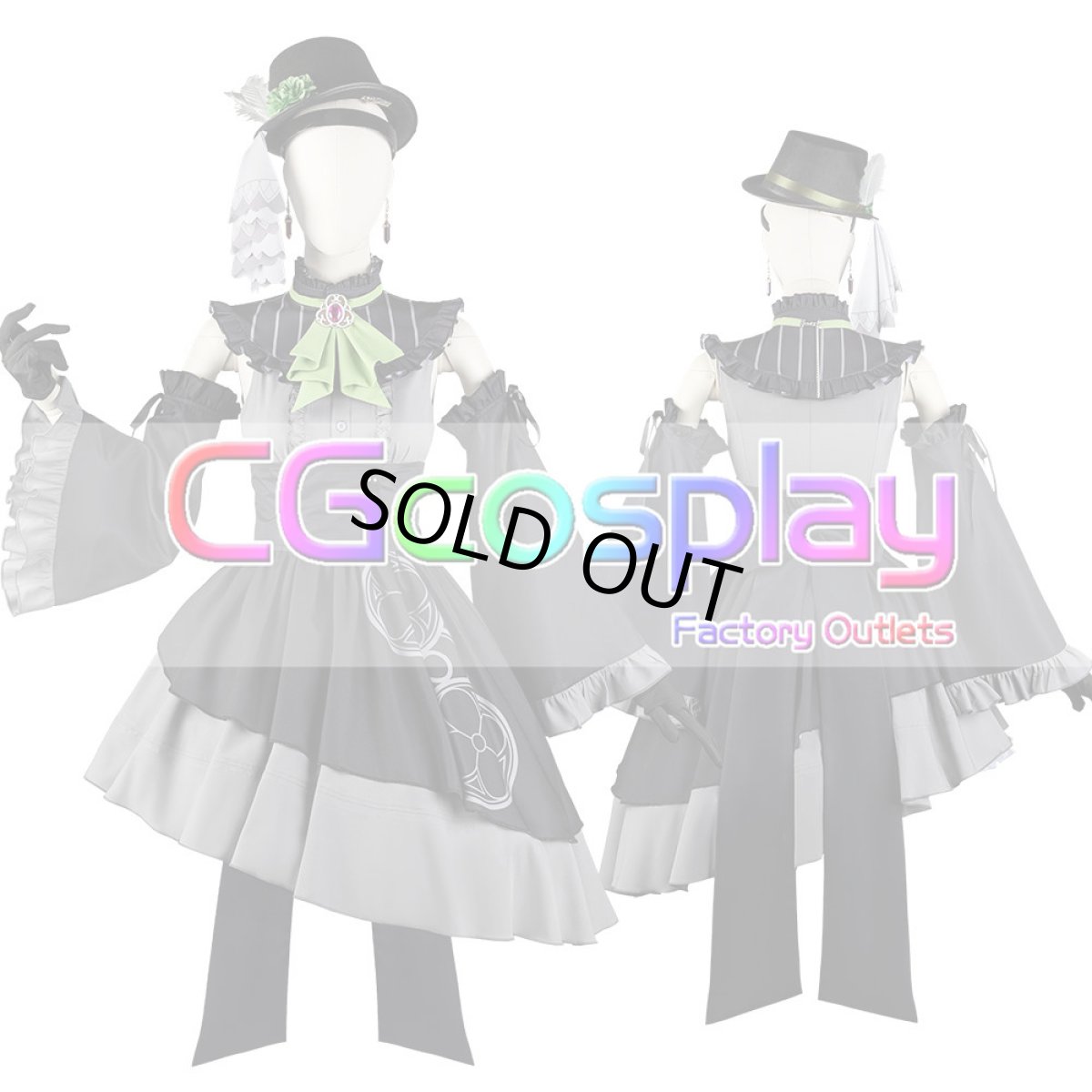 画像4: 「一部在庫」ブルーアーカイブ　サクラコ（アイドル）　歌住サクラコ 　コスプレ衣装 (4)