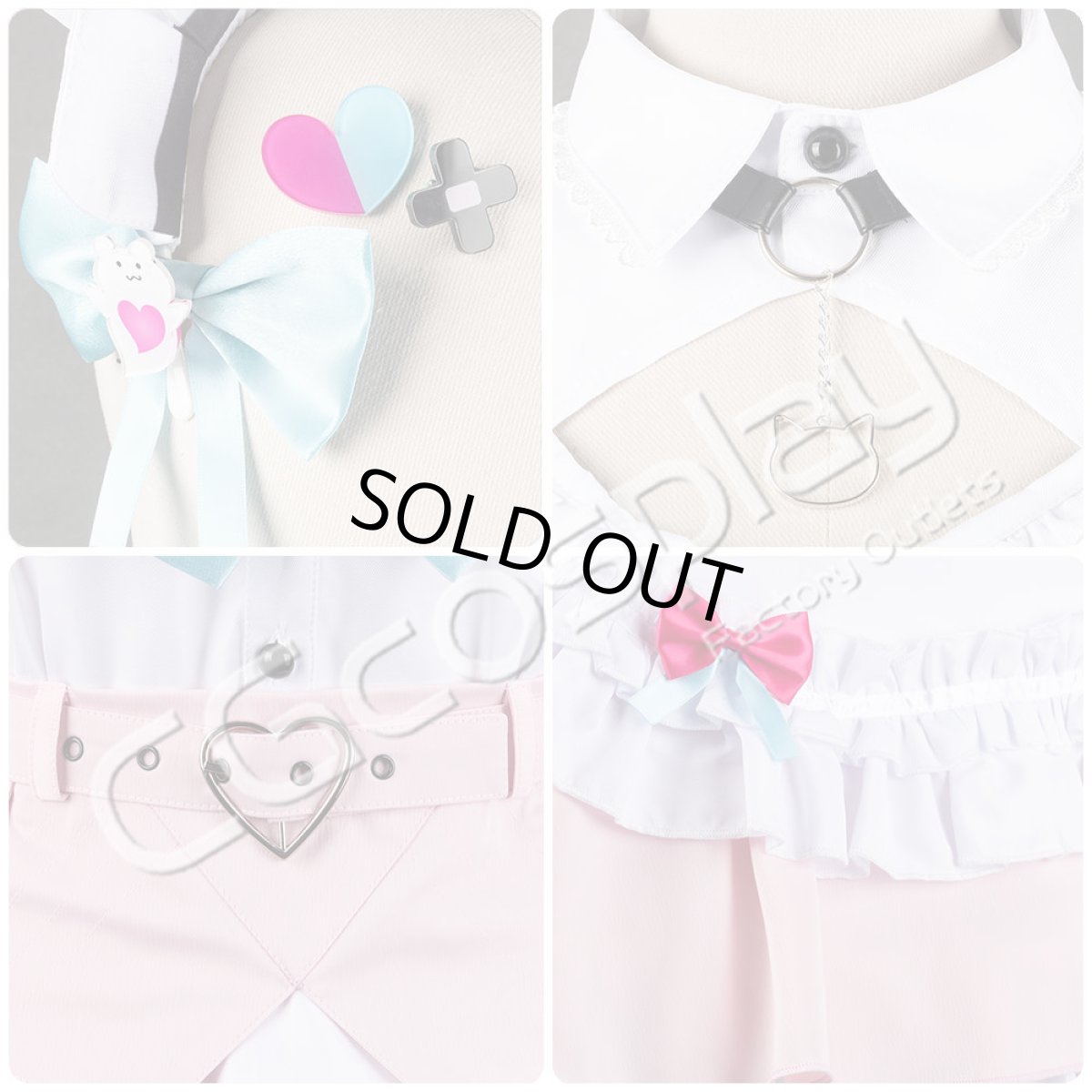 画像16: 「一部在庫」バーチャルYouTuber　Vtuber　結城さくな　コスプレ衣装 (16)