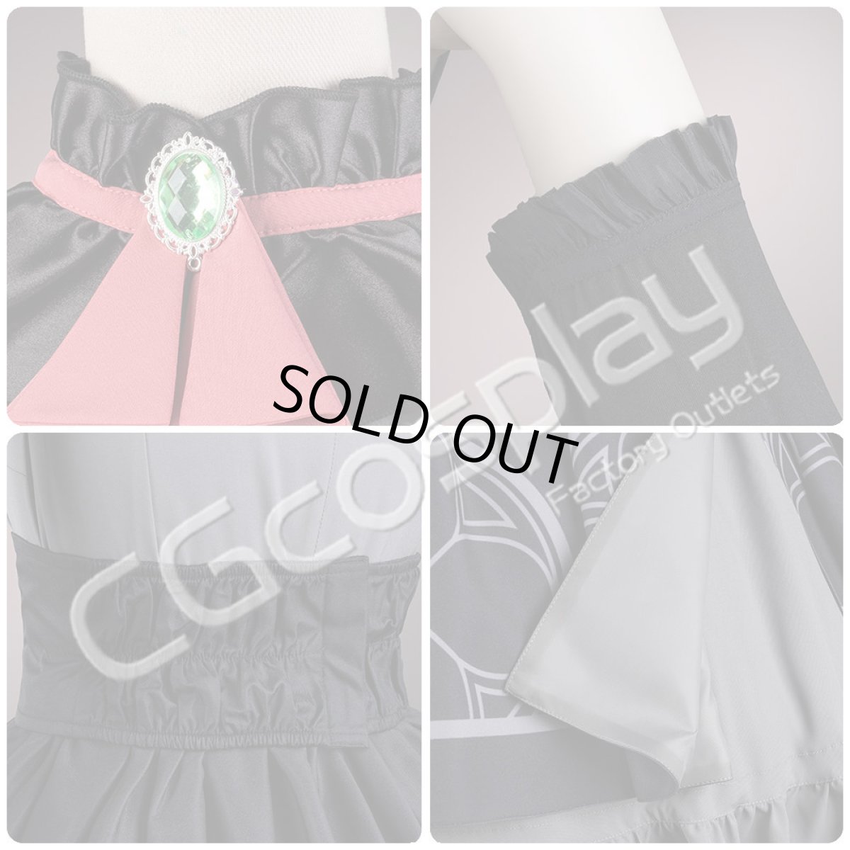 画像12: 「一部在庫」ブルーアーカイブ　ミネ（アイドル）　蒼森ミネ　コスプレ衣装 (12)