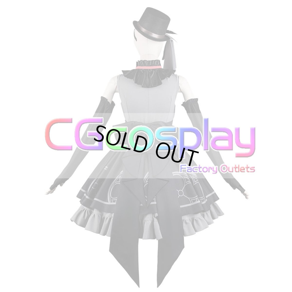 画像9: 「一部在庫」ブルーアーカイブ　ミネ（アイドル）　蒼森ミネ　コスプレ衣装 (9)