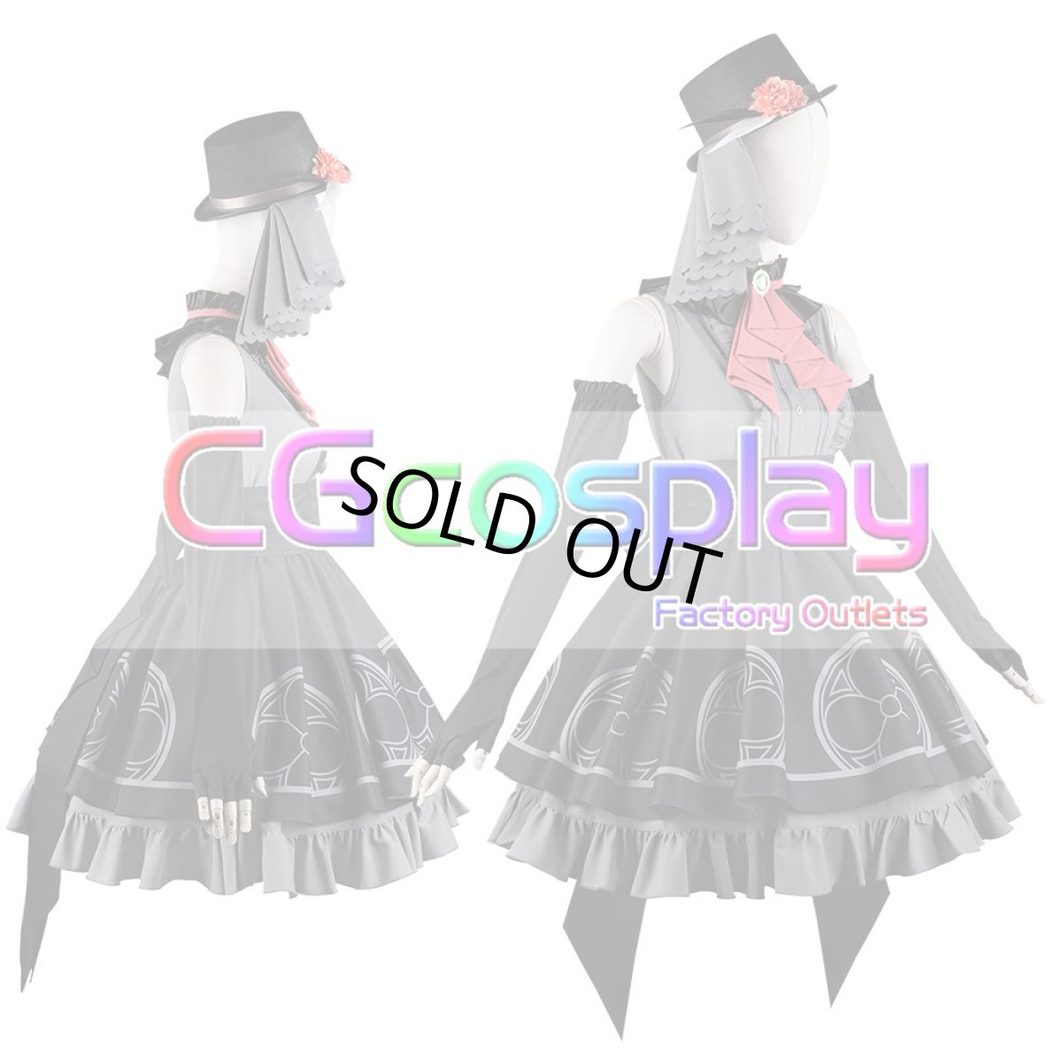 画像8: 「一部在庫」ブルーアーカイブ　ミネ（アイドル）　蒼森ミネ　コスプレ衣装 (8)