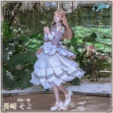 画像1: It's MyGO!!!!! 　「輪符雨」　An Eternal Rain　雨はずっと　長崎そよ　コスプレ衣装 (1)