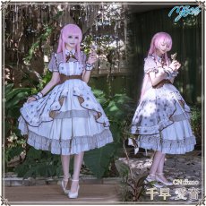 画像3: It's MyGO!!!!! 　「輪符雨」　With Chic-Looking Flowers　シックな花と 　千早愛音　コスプレ衣装 (3)