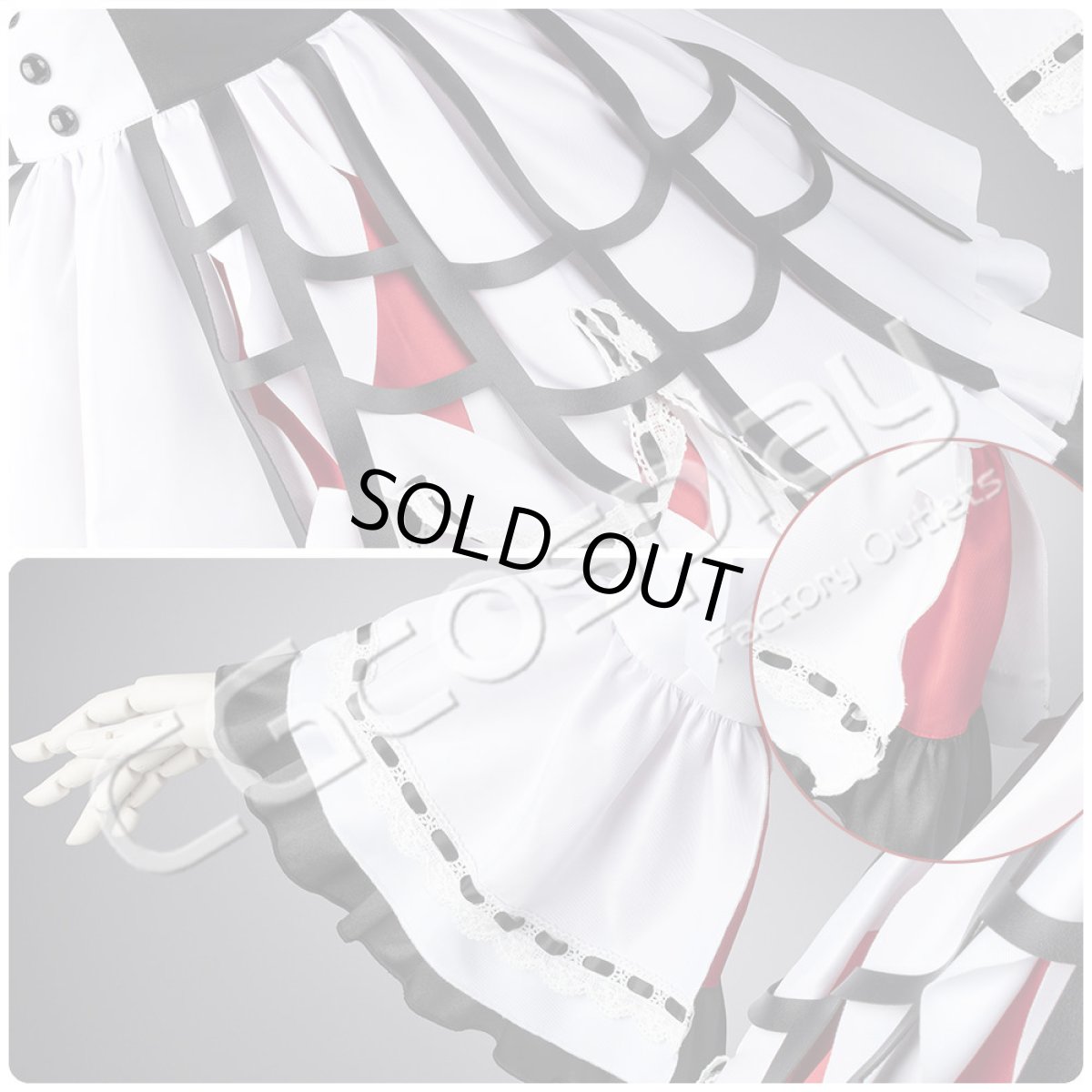 画像12: 「一部在庫」プロジェクトセカイ カラフルステージ！ feat. 初音ミク　失われてしまったもの　苦痛の綻花　暁山瑞希　コスプレ衣装 (12)