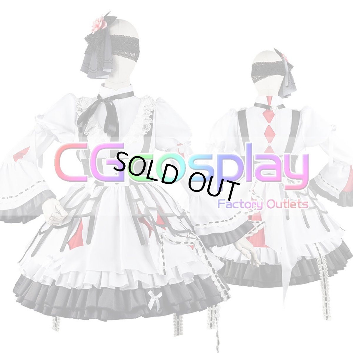 画像4: 「一部在庫」プロジェクトセカイ カラフルステージ！ feat. 初音ミク　失われてしまったもの　苦痛の綻花　暁山瑞希　コスプレ衣装 (4)