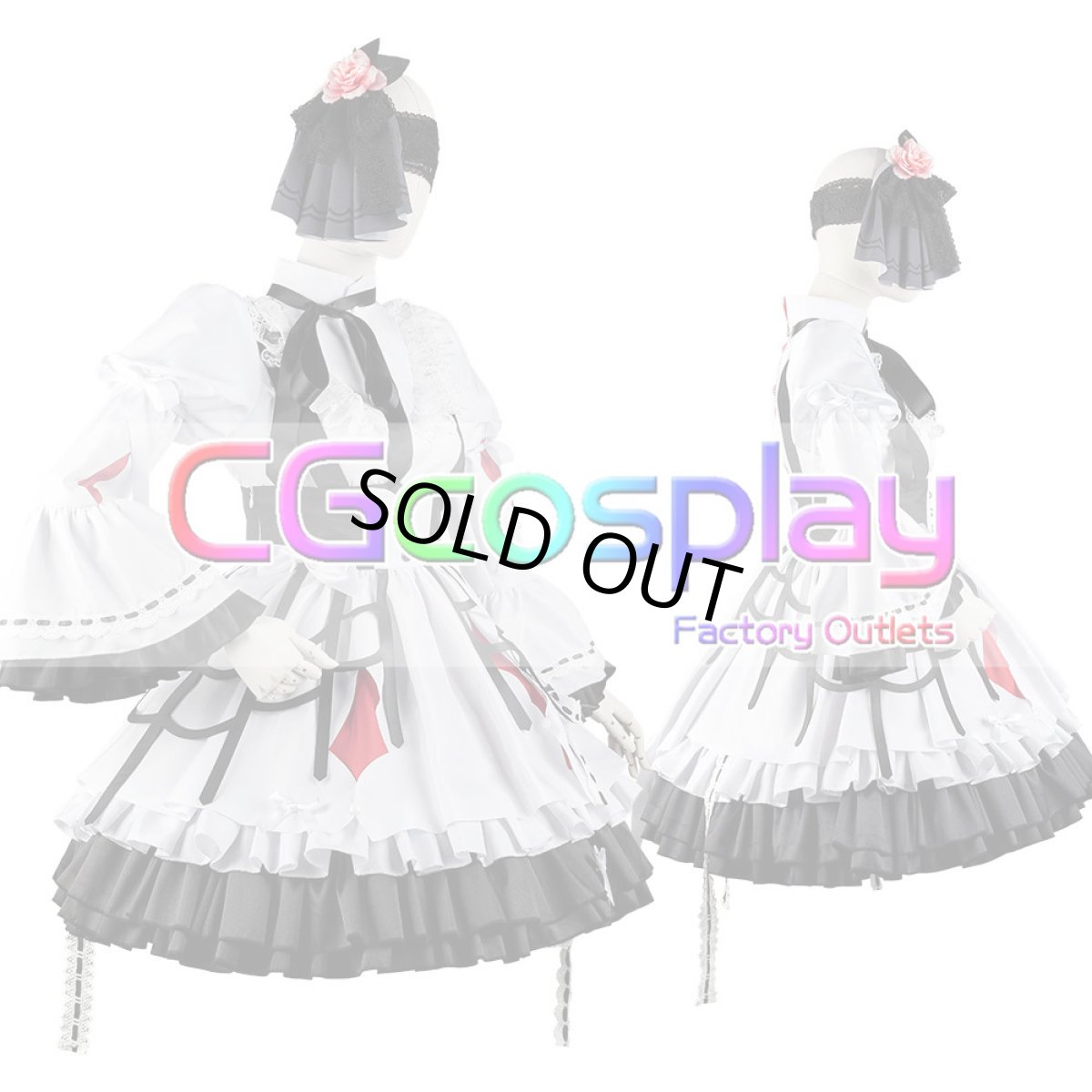 画像7: 「一部在庫」プロジェクトセカイ カラフルステージ！ feat. 初音ミク　失われてしまったもの　苦痛の綻花　暁山瑞希　コスプレ衣装 (7)