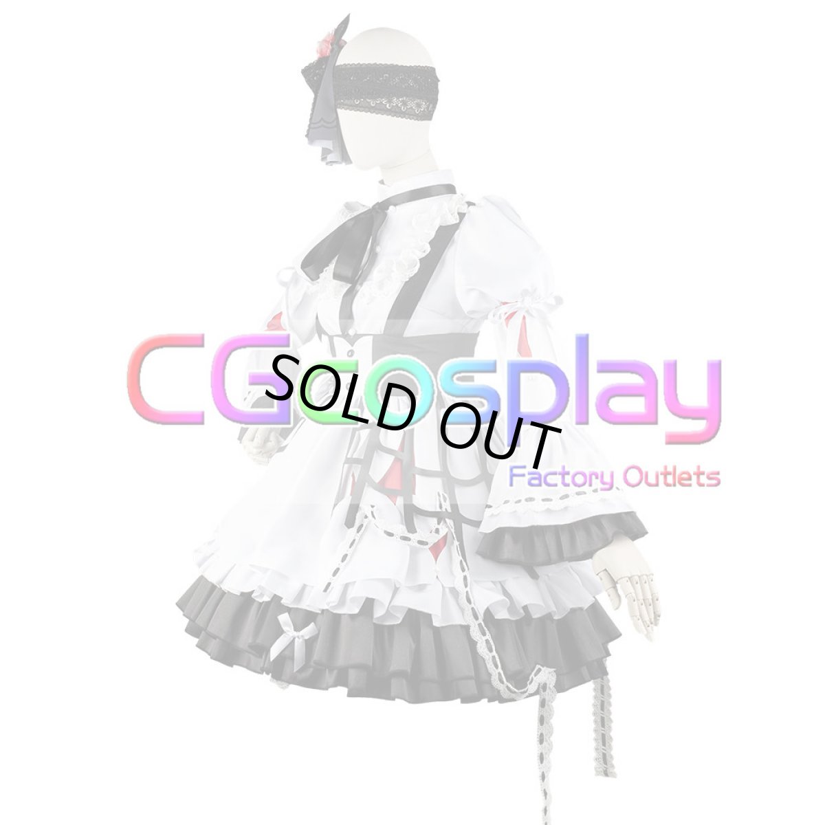 画像6: 「一部在庫」プロジェクトセカイ カラフルステージ！ feat. 初音ミク　失われてしまったもの　苦痛の綻花　暁山瑞希　コスプレ衣装 (6)