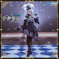 画像1: ブルーアーカイブ　サクラコ（アイドル）　歌住サクラコ 　コスプレ衣装 (1)
