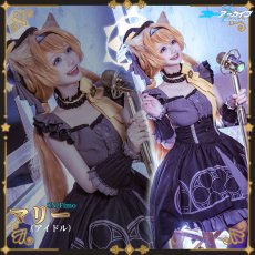 画像2: 「一部在庫」ブルーアーカイブ　マリー（アイドル）　伊落マリー コスプレ衣装　ヘイロー追加可 (2)