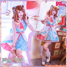 画像2: 「一部在庫」ガルパ　Poppin'Party　The Committee’s Job 戸山香澄　コスプレ衣装 (2)