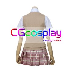 画像4: 羽丘女子学園　三年生　夏制服　湊友希那　コスプレ衣装 (4)