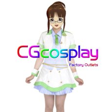 画像1: シャイニーフェスタ　 秋月律子　コスプレ衣装 (1)