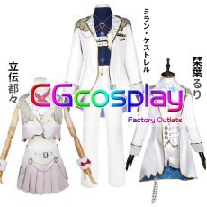 画像1: バーチャルYouTuber　Vtuber　みたらし団 Half Anniversary　全員　立伝  るり ミラン　コスプレ衣装 (1)