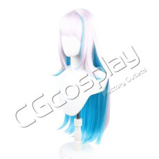 画像2: バーチャルYouTuber　VTuber　リゼ　コスプレウィッグ　コスプレ衣装 (2)