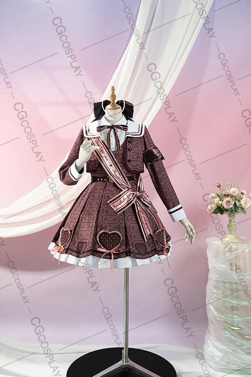 画像1: 学園アイドルマスター　学マス　姫崎莉波　ハッピーミルフィーユ　コスプレ衣装（サンプル衣装製作完了） (1)