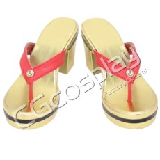 画像1: 原神(げんしん)　雷電将軍　コスプレ靴/ブーツ　コスプレ衣装 (1)